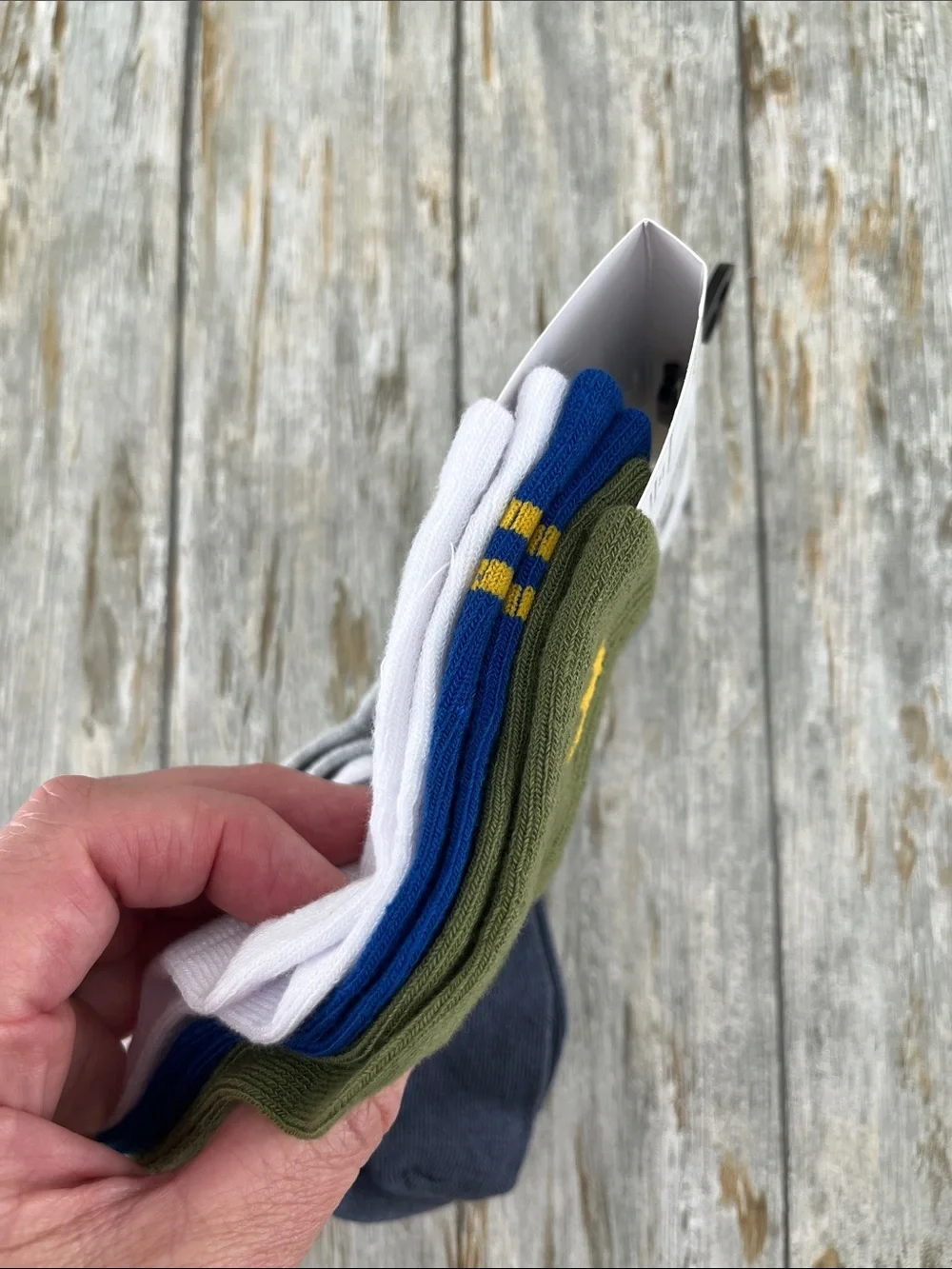 Toddler Mid-Crew Socks 2, 6-Packs Size 3T-5T